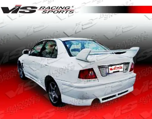Final Sale Mitsubishi Mirage 4DR VIS Racing EVO 8 Widebody Rear Bumper - 97MTMIR4DJE8WB-002