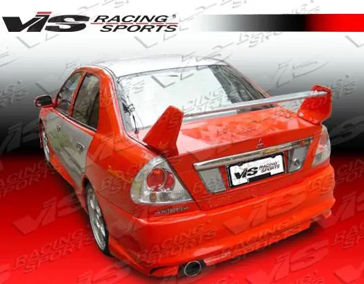 Worldwide Shipping Mitsubishi Mirage 4DR VIS Racing EVO 8 Rear Bumper - 97MTMIR4DEVO8-002