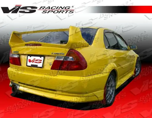Price Cut Mitsubishi Mirage 4DR VIS Racing Evolution-5 Rear Bumper - 97MTMIR4DEVO5-002
