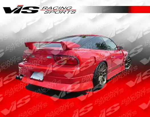 Exclusive Nissan 240SX VIS Racing V Spec-4 Rear Bumper - 89NS2402DVSC4-002