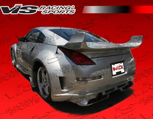Nissan 350Z VIS Racing Invader-3 Rear Bumper - 03NS3502DINV3-002 Mega Sale