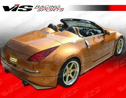 Budget Nissan 350Z VIS Racing V Spec Rear Lip - 03NS3502DVSC-012