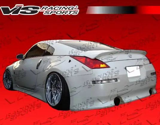 While Supplies Last Nissan 350Z VIS Racing V Speed Rear Bumper - 03NS3502DVSP-002