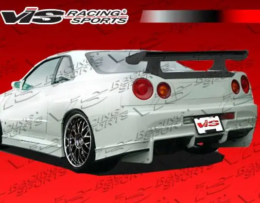 Nissan Skyline VIS Racing Invader Rear Bumper - 99NSR34GTRINV-002 Free Delivery