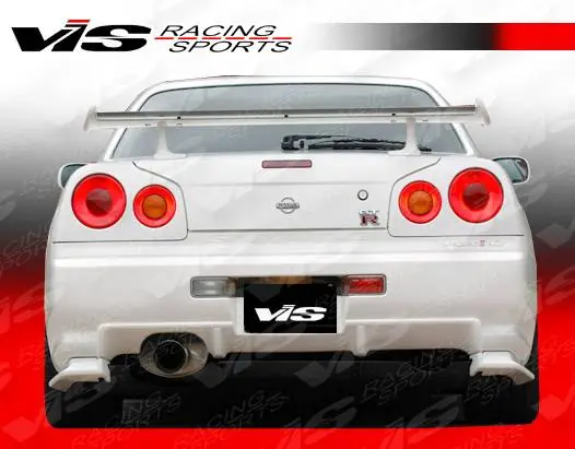Cheap Nissan Skyline VIS Racing V Spec Rear Bumper - 99NSR34GTRVSC-002