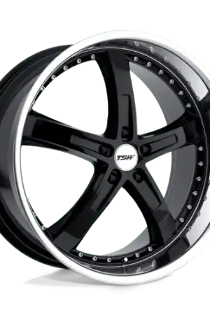 TSW JARAMA Alloy Wheel 19x9.5 ET45 5x120 Gloss Black With Mirror Cut L Warranty Included