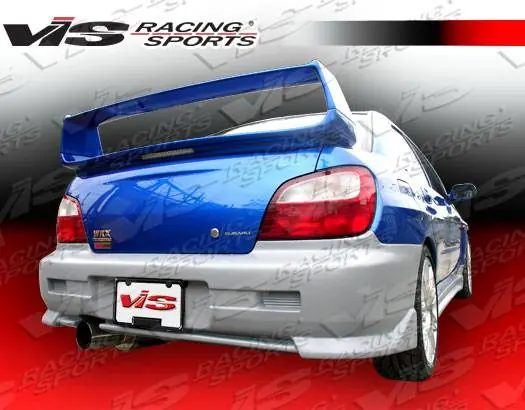 Instant Buy Subaru WRX VIS Racing Tracer-2 Rear Bumper - 02SBWRX4DTRA2-002