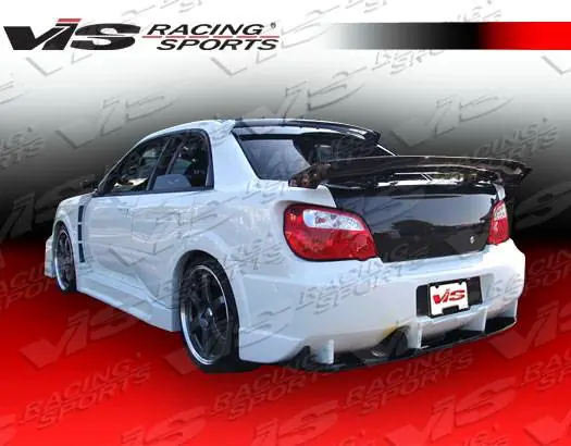 Subaru WRX VIS Racing Z Speed Widebody Rear Bumper - 04SBWRX4DZSPWB-002 Reduced Price