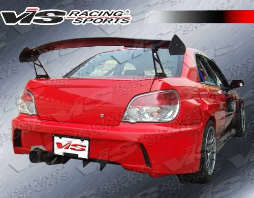 Must Have Subaru WRX VIS Racing Zyclone Rear Bumper - 04SBWRX4DZYC-002