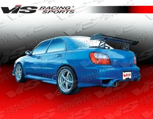 While Supplies Last Subaru WRX VIS Racing Zyclone-2 Rear Bumper - 02SBWRX4DZYC2-002