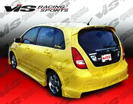 Suzuki Aerio VIS Racing Striker Rear Bumper - 03SZAER4DSTR-002 Direct From Factory