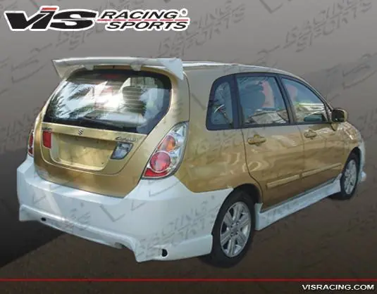 Suzuki Aerio VIS Racing Wings Rear Bumper - 03SZAER4DWIN-002 Final Sale
