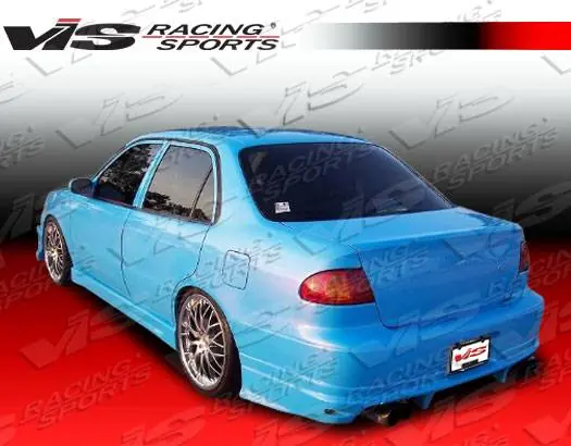 Toyota Corolla VIS Racing Ballistix Rear Bumper - 98TYCOR4DBX-002 Price Cut
