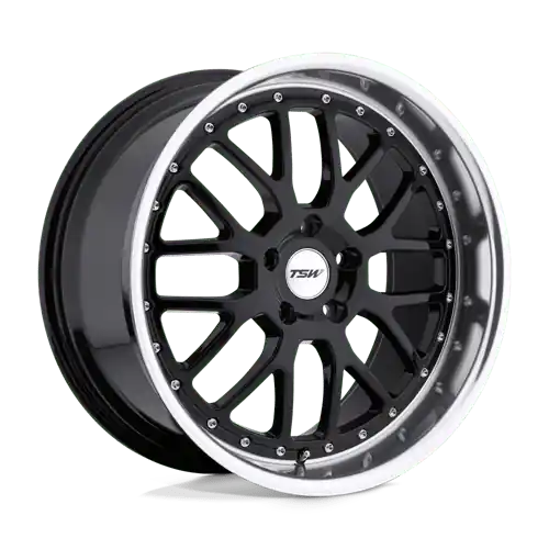 TSW VALENCIA Alloy Wheel 19x9.5 ET40 5x114 Gloss Black With Mirror Cut Hot Deal