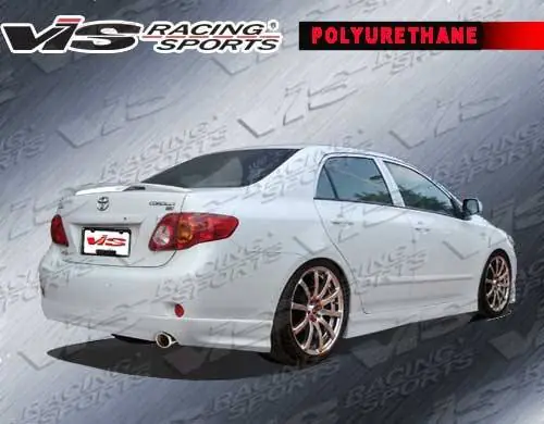 Toyota Corolla VIS Racing Fuzion Rear Lip - 09TYCOR4DFUZ-012P Best Choice