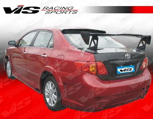 Toyota Corolla VIS Racing Zyclone Rear Bumper - 09TYCOR4DZYC-002 Grab Now