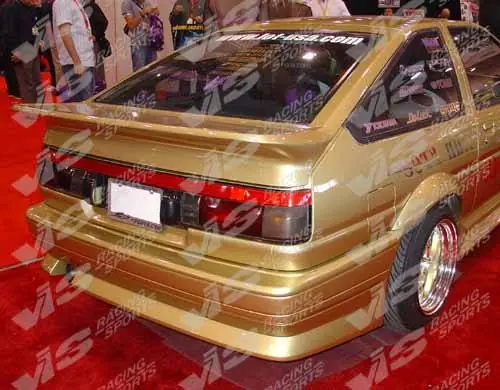 Toyota Corolla VIS Racing V Speed Rear Bumper - 84TYCORHBVSP-002 Holiday Sale