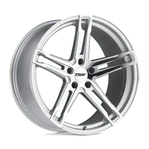 TSW MECHANICA Alloy Wheel 20x10.5 ET25 5x120 Silver With Mirror Cut Fa Mega Sale