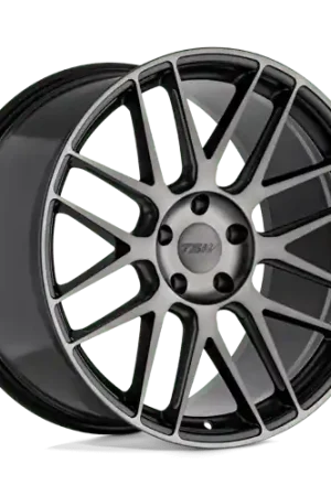 TSW NORD Alloy Wheel 20x10.5 ET42 5x120 Semi Gloss Black Mill Machined Clearance