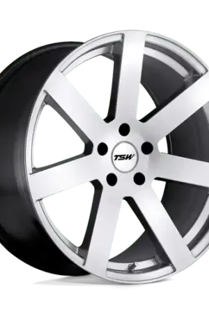 TSW BARDO Alloy Wheel 20x10 ET45 5x112 Hyper Silver 72.1mm CB Top Rated
