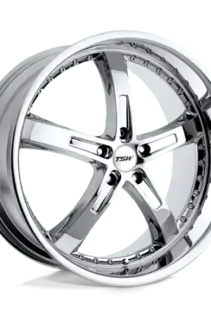 Original TSW JARAMA Alloy Wheel 20x10 ET25 5x120 Chrome 76.1mm CB
