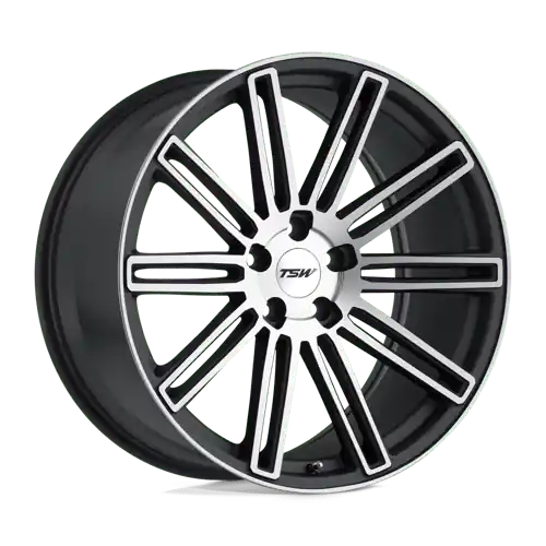 Trending TSW CROWTHORNE Alloy Wheel 20x10 ET40 5x112 Matt Gunmetal With Matt Ma