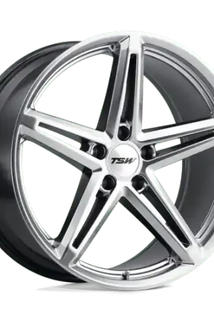 TSW MOLTENO Alloy Wheel 20x10 ET40 5x114 Hyper Silver 76.1mm CB Trusted Brand