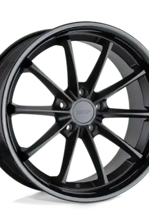 Popular TSW SWEEP Alloy Wheel 20x10 ET25 5x120 Matt Black With Gloss Black Lip