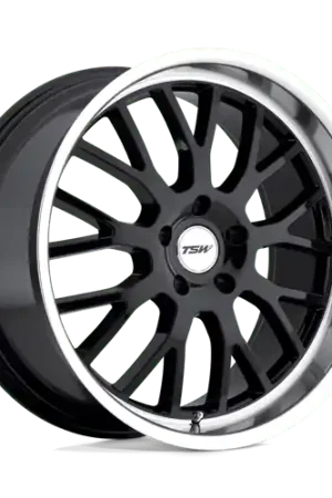 TSW TREMBLANT Alloy Wheel 20x10 ET25 5x114 Gloss Black With Mirror Cut Fast Shipping