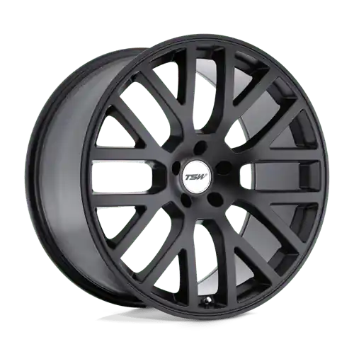 Premium TSW DONINGTON Alloy Wheel 20x8.5 ET15 5x120 Matt Black 76.1mm CB