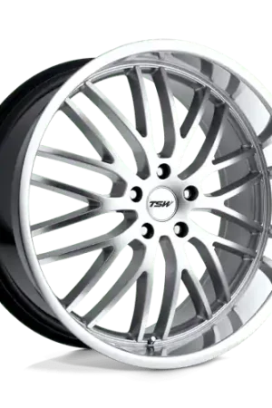 Top Rated TSW SNETTERTON Alloy Wheel 20x8.5 ET20 5x114 Hyper Silver With Mirror