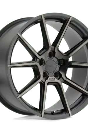 Budget TSW CHRONO Alloy Wheel 21x10.5 ET35 5x120 Matt Black With Machined Dar