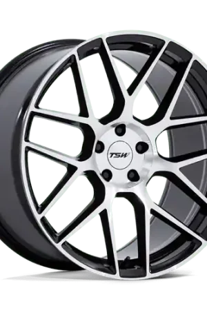 TSW TW002 LASARTHE Alloy Wheel 20x10.5 ET38 5x114 Gloss Black Machined Handmade