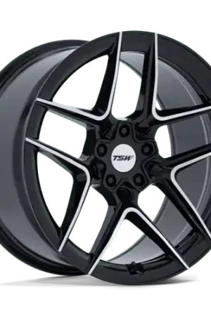 TSW TW008 SLIPSTREAM Alloy Wheel 19x9.5 ET40 5x114 Gloss Black With Ma Direct From Factory