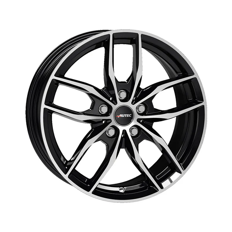 Clearance AUTEC Bavaris Alloy Wheel 18x7.5 ET25 5x112 Black Polished 66.6mm CB