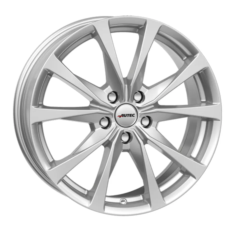 AUTEC Brixen Alloy Wheel 17x7 ET42 5x112 Brilliant Silver 66.5mm CB Top Rated
