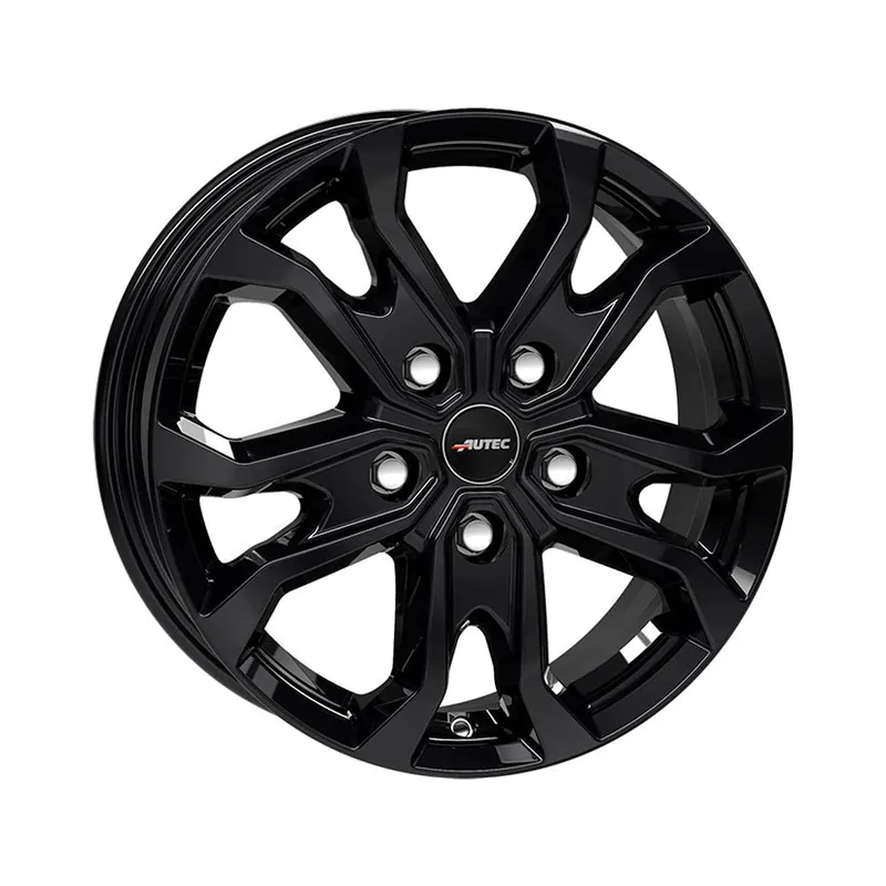 Seasonal Sale AUTEC Kiso Alloy Wheel 16x6.5 ET52 5x112 Black 66.5mm CB