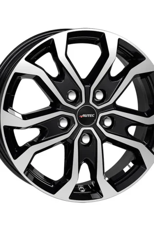 Order Now AUTEC Kiso Alloy Wheel 16x6.5 ET52 5x112 Black Polished 66.5mm CB