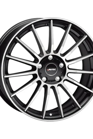 AUTEC Lamera Alloy Wheel 19x8 ET30 5x112 Black Matt Polished 70mm CB Original