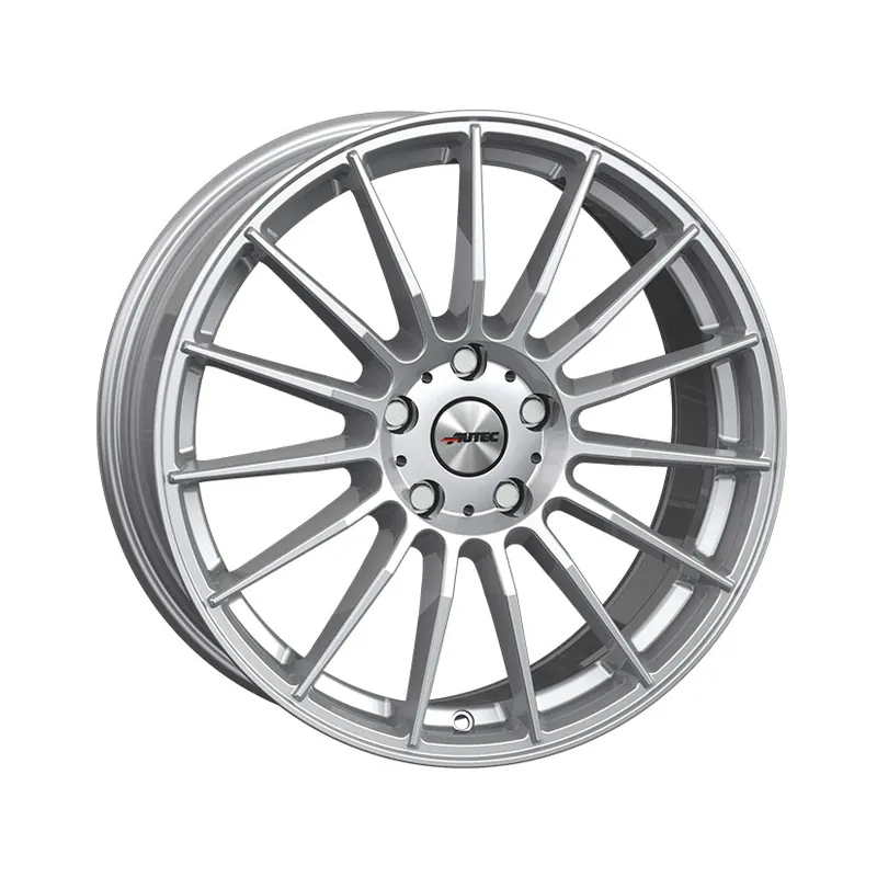 AUTEC Lamera Alloy Wheel 18x8 ET49 5x112 Hyper Silver 70mm CB Modern