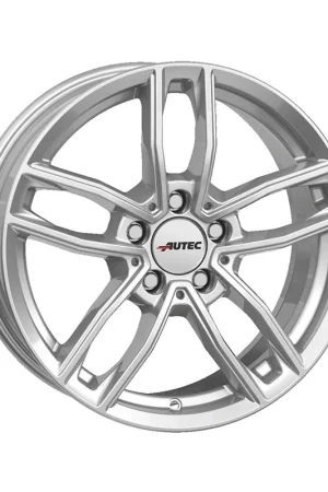 AUTEC Mercador Alloy Wheel 19x8 ET43 5x112 Brilliant Silver 66.5mm CB Best Choice