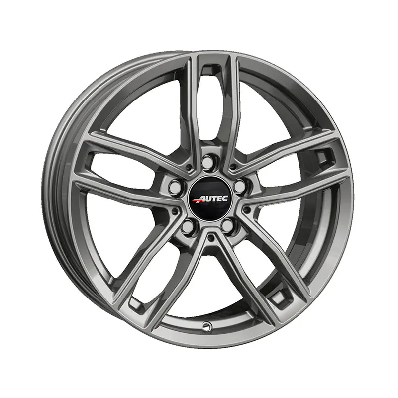 AUTEC Mercador Alloy Wheel 18x8 ET32.5 5x112 Titanium Silver 66.5mm CB Popular