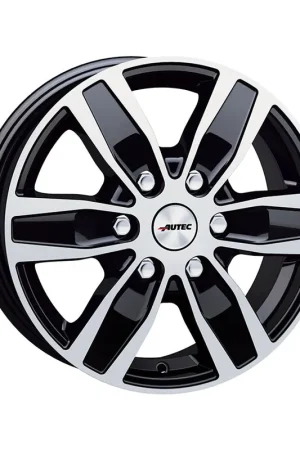Bargain AUTEC Quantro Alloy Wheel 16x6.5 ET56 6x139 Black Polished 92.4mm CB