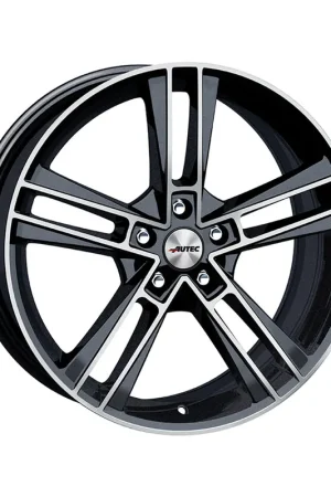 Warranty Included AUTEC Rias Alloy Wheel 20x8.5 ET40 5x120 Black Metallic Polished 64.1m
