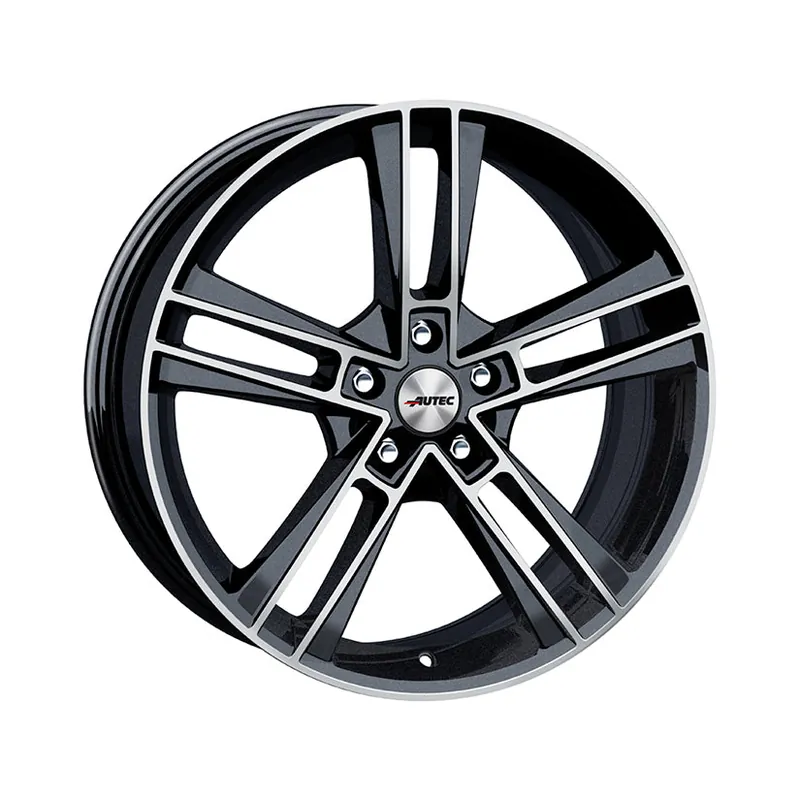 Warranty Included AUTEC Rias Alloy Wheel 20x8.5 ET40 5x120 Black Metallic Polished 64.1m
