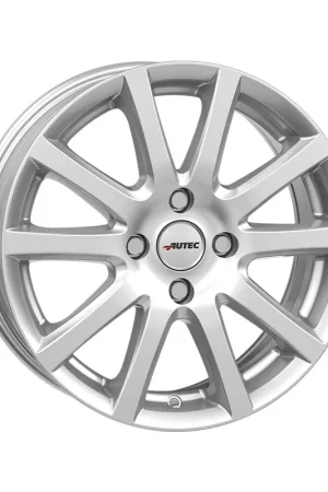 AUTEC Skandic Alloy Wheel 17x7 ET18 4x108 Brilliant Silver 65.1mm CB Secure Checkout