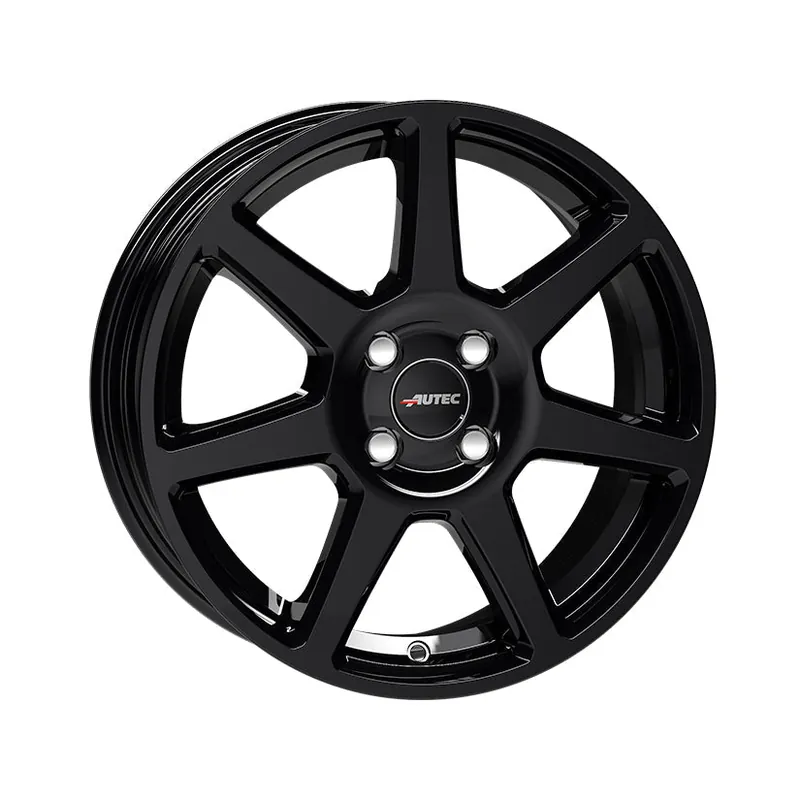 AUTEC Tallin Alloy Wheel 15x6.5 ET38 4x108 Black 70mm CB Budget