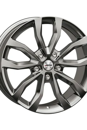 Exclusive AUTEC Uteca Alloy Wheel 20x9 ET40 5x120 Titanium Silver 74.1mm CB