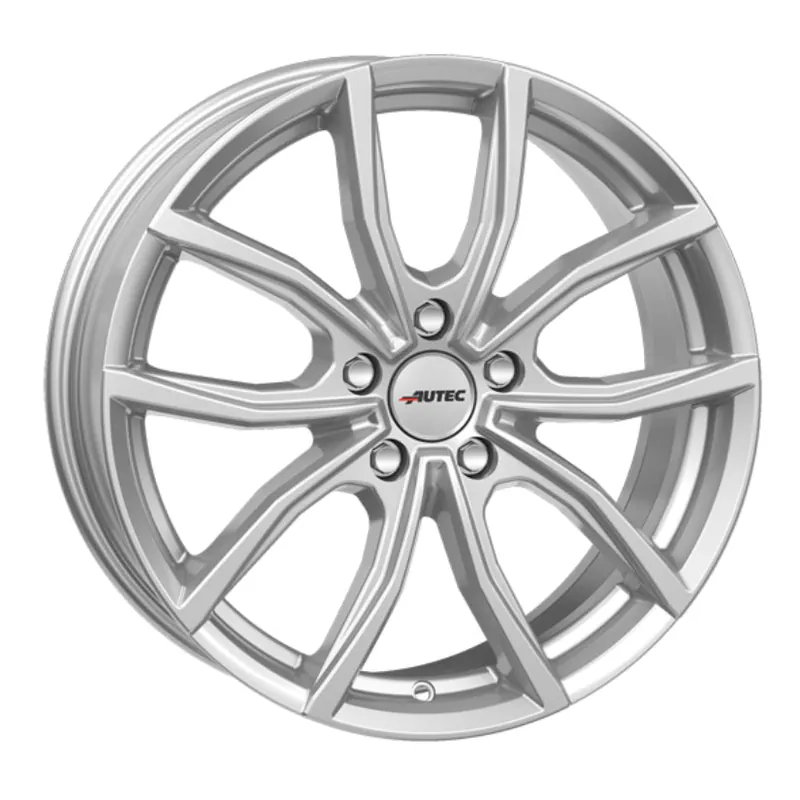 While Supplies Last AUTEC Vidron Alloy Wheel 16x6.5 ET40 5x100 Brilliant Silver 57.1mm CB