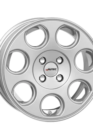 Must Have AUTEC Yuna Alloy Wheel 15x6 ET30 4x100 Brilliant Silver 66.6mm CB
